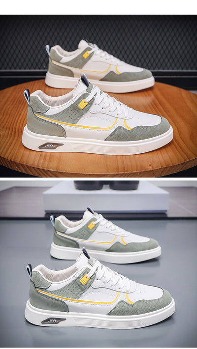 Tenis de Lona Transpirable Estilo Coreano para Hombre - Image 12