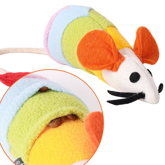 Juguete Interactivo de Ratón Arcoíris para Gatos - Resistente a Mordidas - Image 3