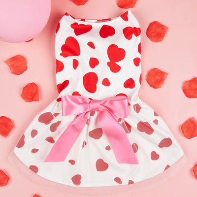Vestido Estampado Día del Amor para Mascotas - Perros y Gatos - Image 3