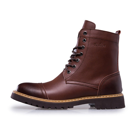 Botas Martin de Cuero para Hombre - Zapatos de Piel Auténtica - Image 8