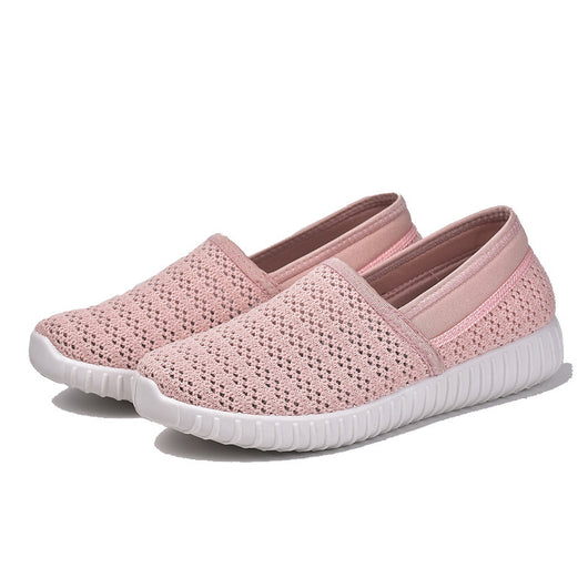 Zapatos Deportivos Tejidos Ligeros con Plataforma Transpirable para Mujer - Image 6