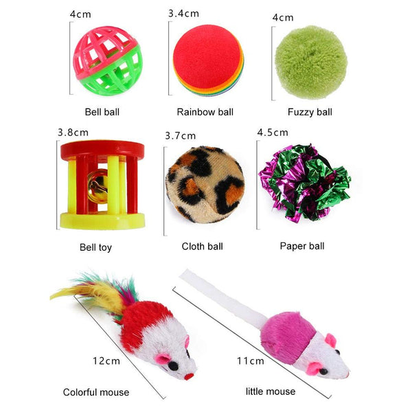 Juguete Interactivo para Gatos con Vara