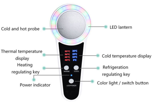 Dispositivo de Belleza LED con Tecnología Térmica Dual - Image 12