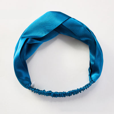 Diadema de Seda de Lujo Adornada con Tela de Seda - Image 12