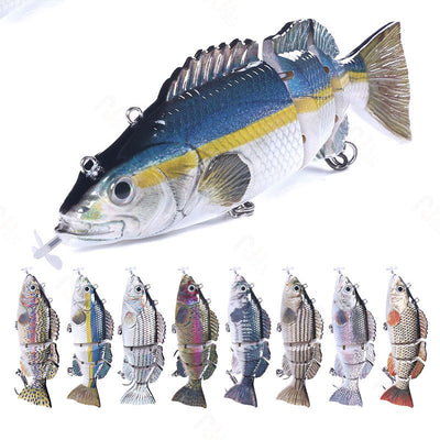 Cebo Eléctrico Artificial Knotty Fish 15cm - Atrayente USB Automático