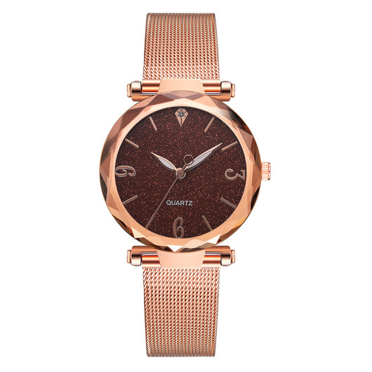 Reloj de malla metálica