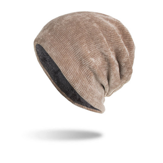 Gorro de Invierno Hombre Terciopelo Pana Tejido Térmico - Image 12