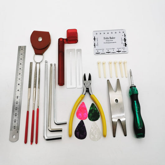 Juego Profesional de 26 Herramientas para Reparación de Guitarras - Image 4