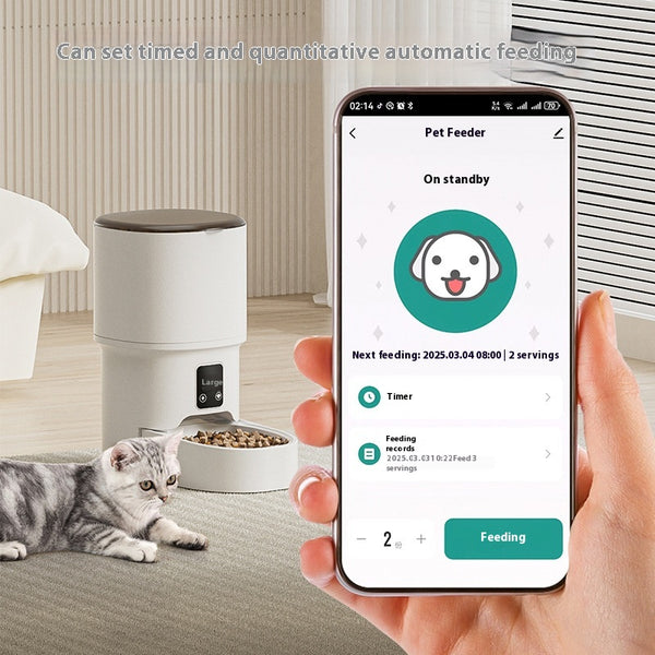 Comedero Automático Inteligente para Mascotas 4L