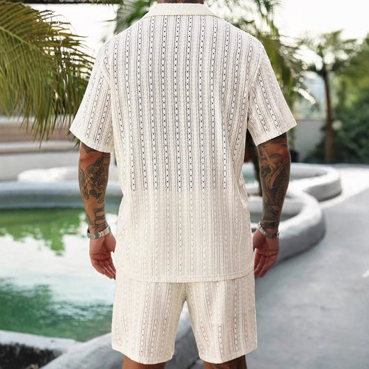 Conjunto Deportivo Hombre Transpirable con Detalles Calados - Image 2