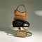 Bolso Mensajero de Cuero Genuino para Mujer - Portátil y Elegante