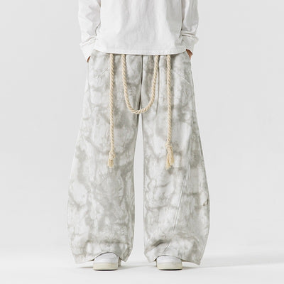 Pantalones de Buzo Talla Grande Tie-Dye Estilo Japonés-Hong Kong - Image 6