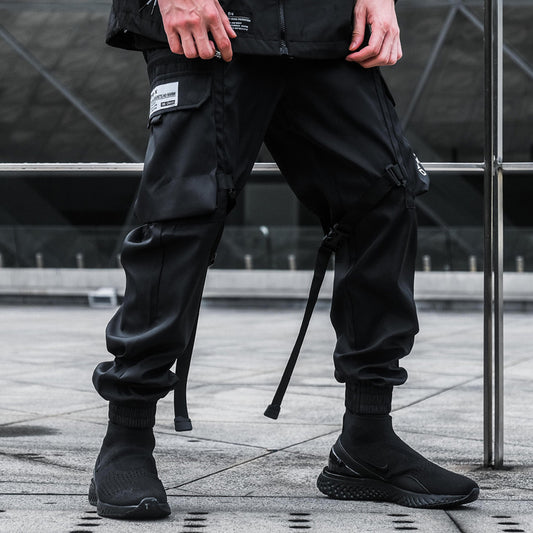 Pantalones Tácticos Multibolsillos en Tela Compuesta Resistente