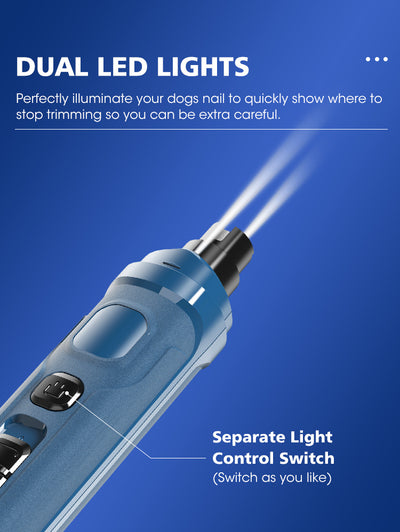 Cortauñas para Mascotas con LED, Doble Velocidad y Carga USB - Image 13