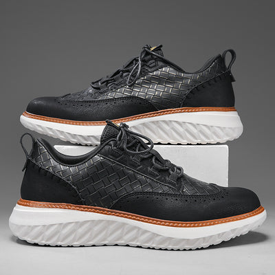 Tenis Deportivos Transpirables con Textura Tejida para Hombre - Image 22