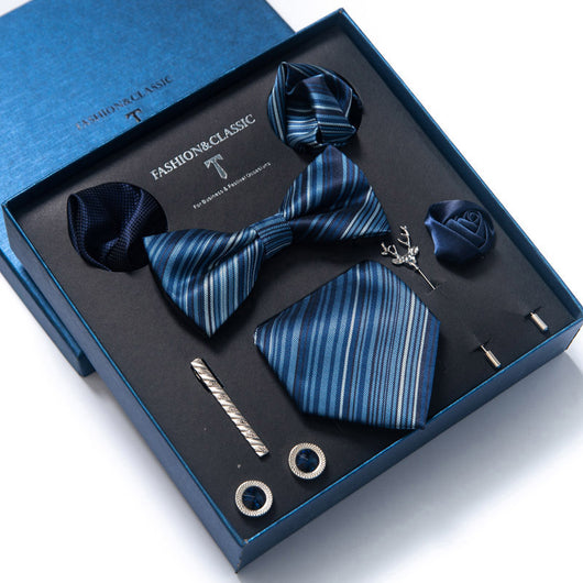 Conjunto de 8 Piezas de Corbatas para Traje Formal de Hombre - Image 24