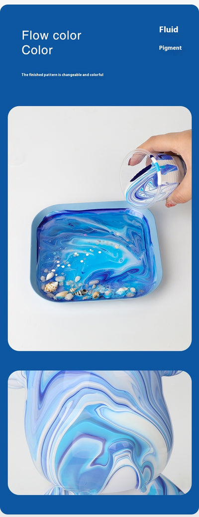 Kit de Pintura Acrílica Fluida para Niños - Oso Artesanal DIY - Image 24
