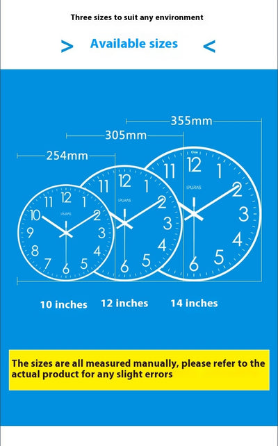 Reloj de Pared Silencioso Lujo Americano para Sala de Estar - Image 10