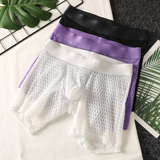 Calzoncillos Boxer de Malla Transpirable para Hombre - Image 10