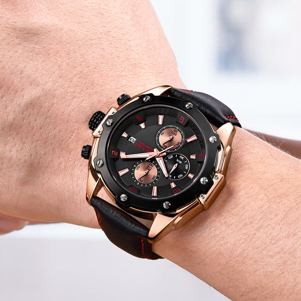 Reloj Deportivo Cronógrafo Multifuncional Resistente al Agua