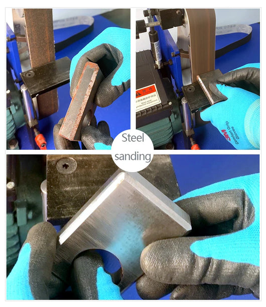 Lijadora de Banda Vertical Eléctrica para Afilado y Pulido Profesional - Image 22