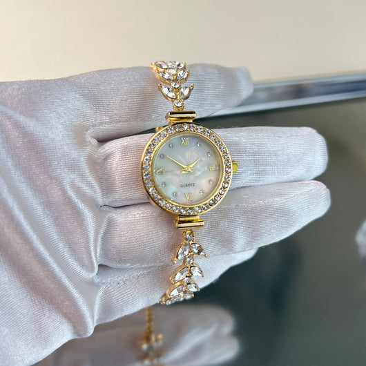 Reloj de Cuarzo Ajustable con Diamantes Incrustados - Lujo Accesible - Image 6