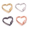 Hebilla Decorativa en Forma de Corazón - Accesorios de Conexión Aleación