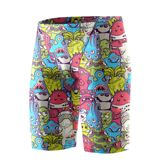 Shorts de Baño Hombre Tela Seda Hielo Secado Rápido Transpirable