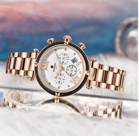 Reloj Deportivo Multifunción de Cuarzo con Tres Esferas - Image 4