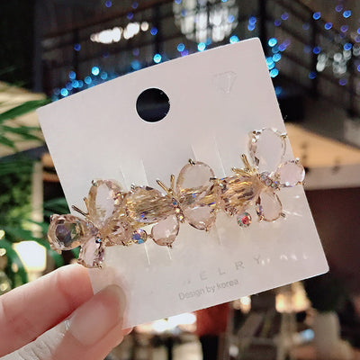 Pasador Mariposa de Cristal Rhinestone Estilo Coreano - Image 20