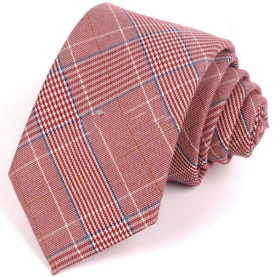 Accesorios de Traje Cuadros 7cm para Hombre