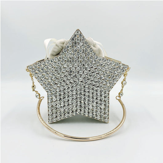 Clutch de Noche Estrella con Diamantes Brillantes - Image 2