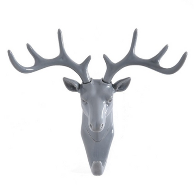Perchero Decorativo Cabeza de Ciervo con Astas - Organizador de Pared para Ropa, Sombreros y Accesorios - Image 4