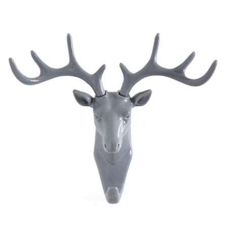 Perchero Decorativo Cabeza de Ciervo con Astas - Organizador de Pared para Ropa, Sombreros y Accesorios - Image 4