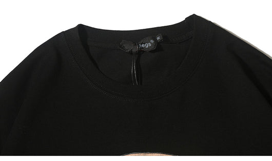 Playera con Estampado de Personaje Anime - Image 9