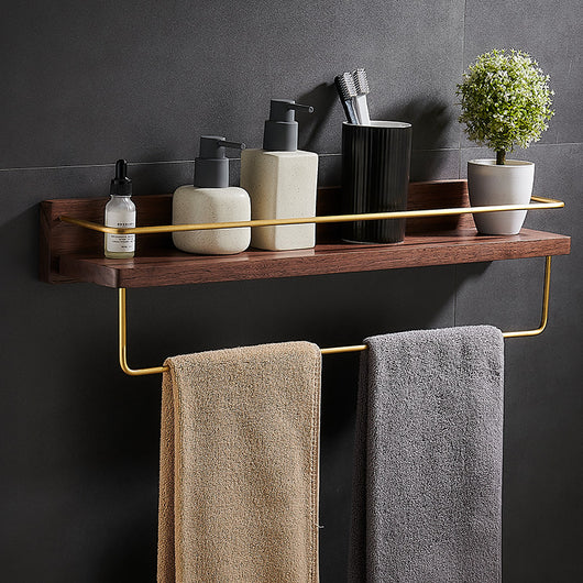 Organizador de Baño Estilo Chino con Barra Colgante y Repisa para Inodoro - Image 11