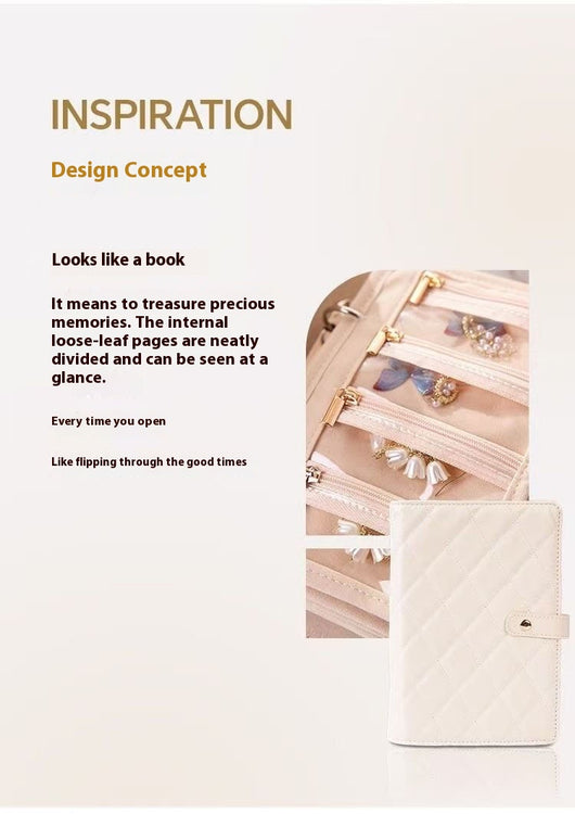 Joyero Libro de Oro - Organizador Elegante para Joyas - Image 10