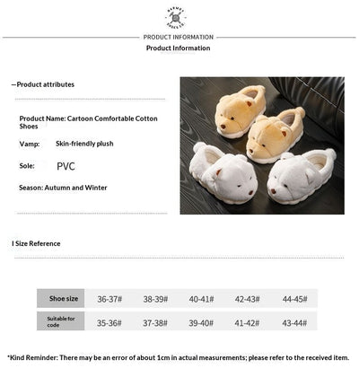 Pantuflas Cálidas de Felpa con Suela Antideslizante y Acolchonado Grueso - Image 11