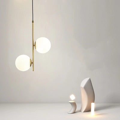 Lámpara de Techo Doble LED Minimalista para Dormitorio - Image 4