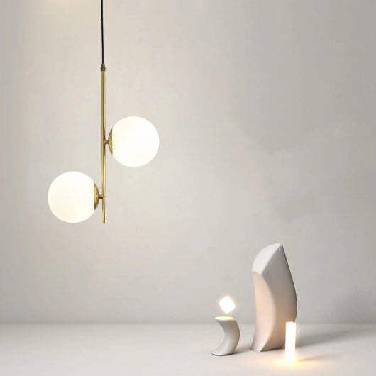 Lámpara de Techo Doble LED Minimalista para Dormitorio - Image 4