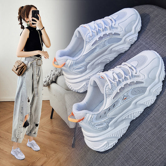 Zapatillas Deportivas Daddy para Mujer - Cómodas y Transpirables con Altura - Image 3