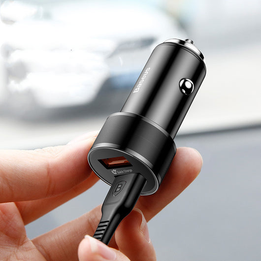 Cargador de Auto Dual USB QC3.0 36W - Carga Rápida Flash - Image 17