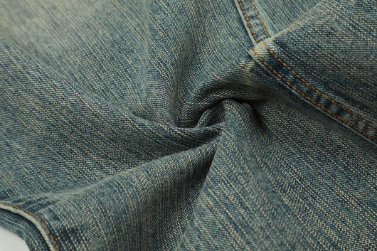 Pantalones Hombre Efecto Desgastado Corte Recto Suelto - Image 13