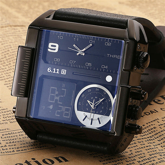 Reloj Deportivo Dual Digital con Cronómetro, Luz de Fondo y Resistencia al Agua