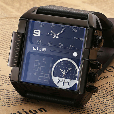 Reloj Deportivo Dual Digital con Cronómetro, Luz de Fondo y Resistencia al Agua