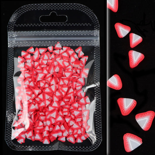 Arcilla Suave para Uñas - Decoraciones de Frutas Verano con Fotocurado - Image 29
