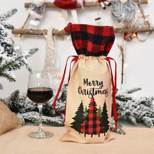 Set de Decoración Navideña para Botellas de Vino - Image 14