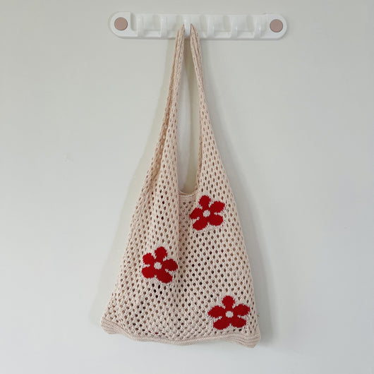 Bolsa de Hombro Mesh Calada Minimalista - Image 6