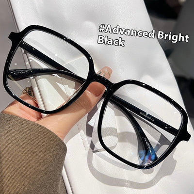Gafas Oversized sin Aumento para Miopía - Diseño Negro Minimalista - Image 3