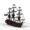 Fragata de Guerra France 28 Puertas - Modelo de Bloques de Construcción Armado